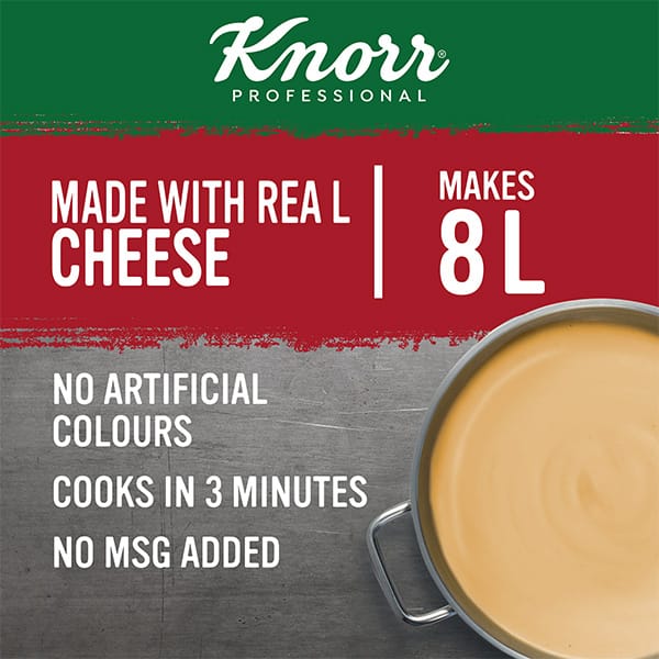 KNORR SAUCE CLASSIC CHEESE 800GR - Image 6