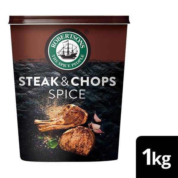 ROBERTSONS STEAK & CHOPS SPICE TUB 1KG