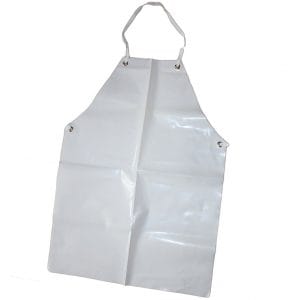 APRON PVC WHITE 450GR 70X110MM