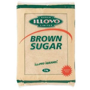SUGAR BROWN ILLOVO/SELATI 5KG