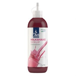 CHEF STRAWBERRY SYRUP 1LT