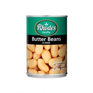 RHODES BUTTER BEANS 410GR