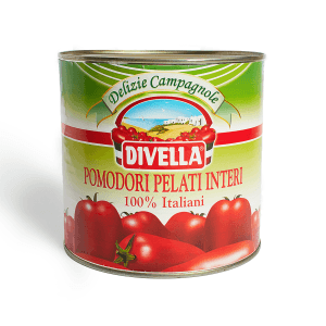 DIVELLA TOMATO WHOLE PEELED 2.5KG