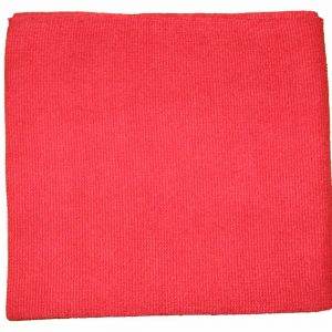 MICROFIBRE CLOTHS RED 5's