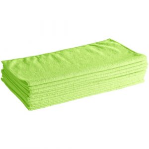 MICROFIBRE CLOTHS GREEN 5's