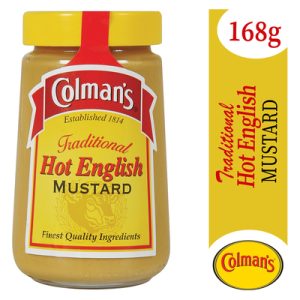 COLMANS HOT MUSTARD ENGLISH 168GR