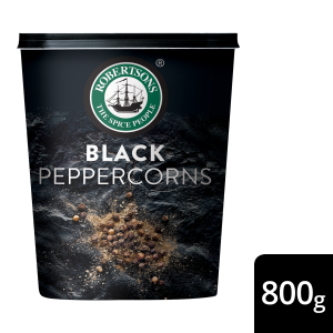 ROBERTSONS BLACK PEPPER WHOLE 800GR