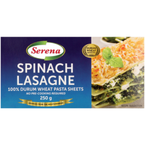 SERENA LASAGNE SPINACH 250GR