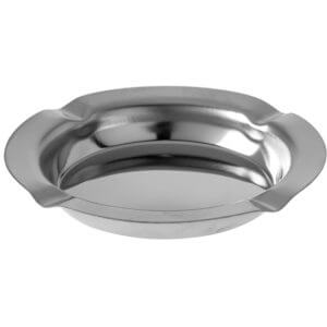 S/S ASHTRAY RND 110MM SMALL