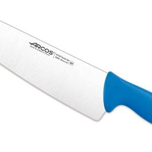KNIFE COOKS ARCOS 25CM BLUE