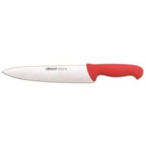 KNIFE CHEFS ARCOS WIDE 25CM RED