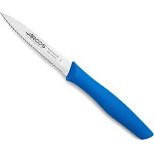 KNIFE PARING ARCOS SERRATED BLUE 100MM