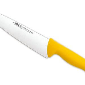 KNIFE CHEFS ARCOS WIDE 25CM YELLOW