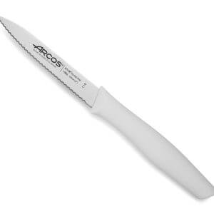 KNIFE PARING ARCOS SERRATED WHITE 100MM