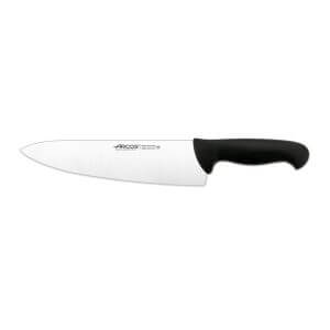KNIFE CHEFS ARCOS WIDE BLACK  25CM