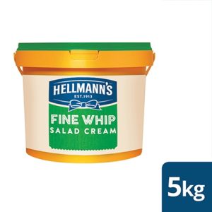 HELLMANNS FINE WHIP SALAD CREAM 5KG