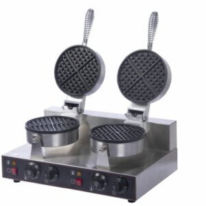 WAFFLE BAKER DOUBLE ROUND