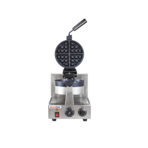 WAFFLE BAKER SINGLE ROUND ROTATING SMARTCHEF