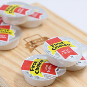 FIRST CHOICE BUTTER TUBS 180X8GR