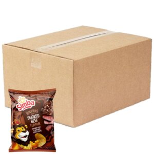 SIMBA SMOKED BEEF CHIPS 48X36GR