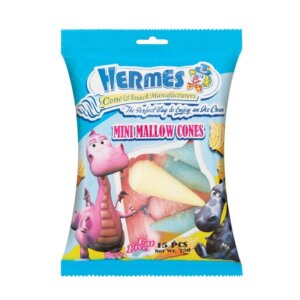 HERMES MINI MALLOW CONES 15'S