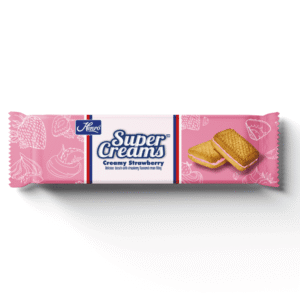 HENRO SUPER CREAMS STRAWBERRY  125G