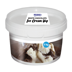 HERMES WHITE CHOC DIP 5KG