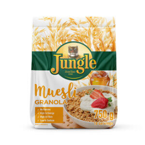 JUNGLE MUESLI GRANOLA 750GR
