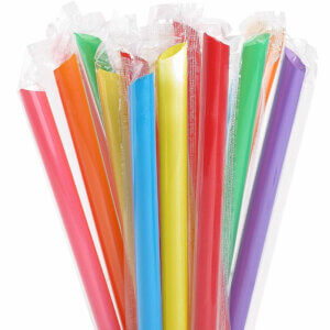 STRAWS BOBA 12MM 100'S