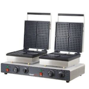 WAFFLE BAKER BELGIUM DOUBLE SMARTCHEF